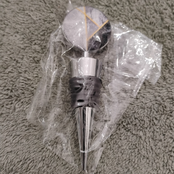 Art Glass Beverage Bottle Stoppers, Set of 3 - Picture 9 of 12